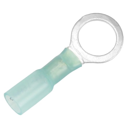 Pacer Group Pacer 16-14 AWG Heat Shrink Ring Terminal - 3/8in Stud Size - 100 Pack TE14-38R-100